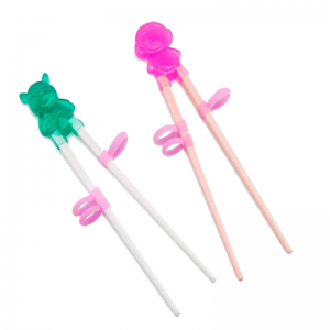 Silicone Baby Chopsticks Toddler Children Baby Chopsticks Cartoon Training Chopsticks