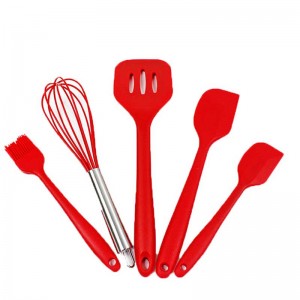 Silicone Kitchen Cooking Utensil Set Cake tools Kitchen Baking tools Food Grade Silicone Utensils Cooking set