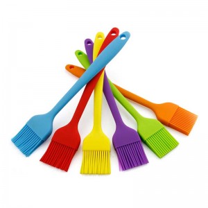 Hot Selling Cooking Utensil Food Grade BBQ Silicone Baking Tools Multi-color Oil Brush Barbecue Brush