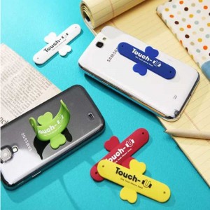 Good Quality Phone U Shape Silicone Smart Phone Stand Holder Personalized Phone Stand Silicone Slap Holder