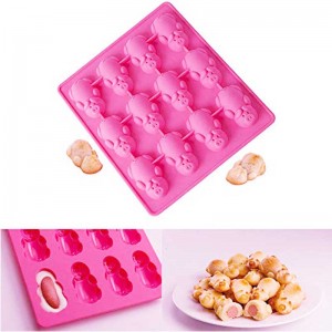 Silicone Mould 12 Little Pig Cake Mould for Cakes Baking Mold Decoration Moulds Tools