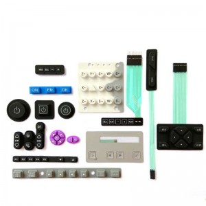 Customized Calculator Silicone Rubber Keypad TV Remote Control Silicone Button