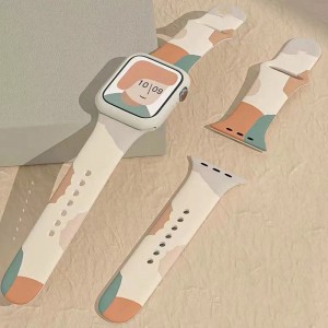 Soft Silicone Waterproof Band Wristbands Replacement Strap for iWatch